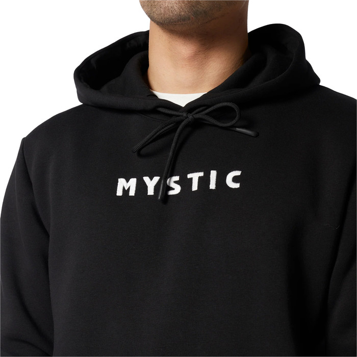 2024 Mystic Mens Icon Hood Sweat 35104.230131 - Black